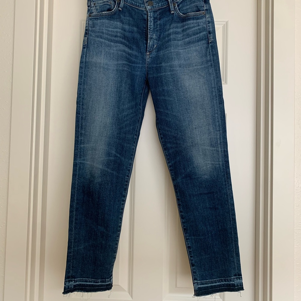 Citizens of Humanity Rocket Crop High Rise Skinny Jeans